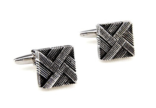 Silver Cufflinks stepping levels