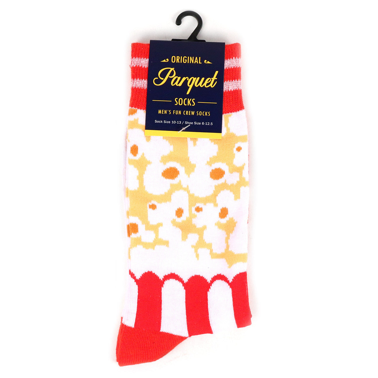Popcorn Madness Socks Movie Time Novelty Socks Crazy Socks Cool Socks Funny Groomsmen Socks Party Time Pop Corn Crew Socks