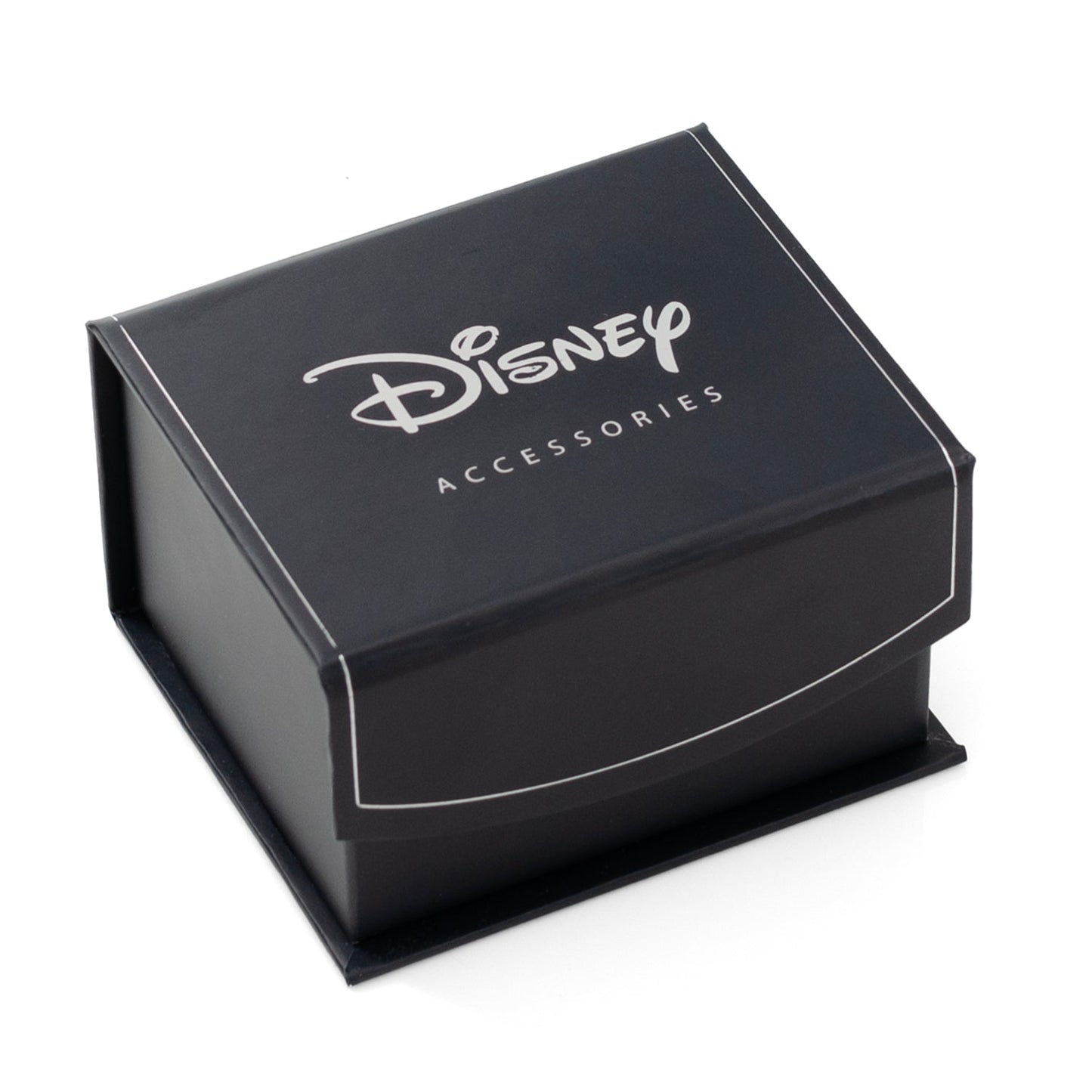Disney Mickey Mouse Onyx Stainless Steel Tie Bar