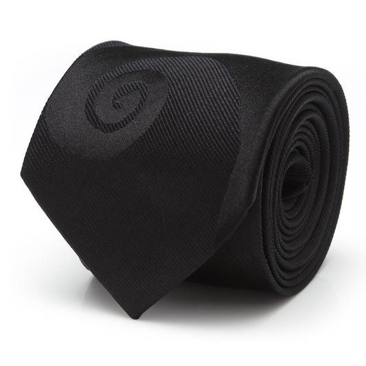Disney Jack Skellington black silk tie with hidden design