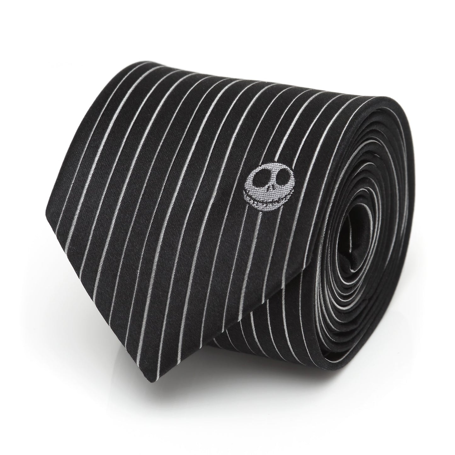 Disney The Nightmare Before Christmas Jack Skellington Striped Men's Tie