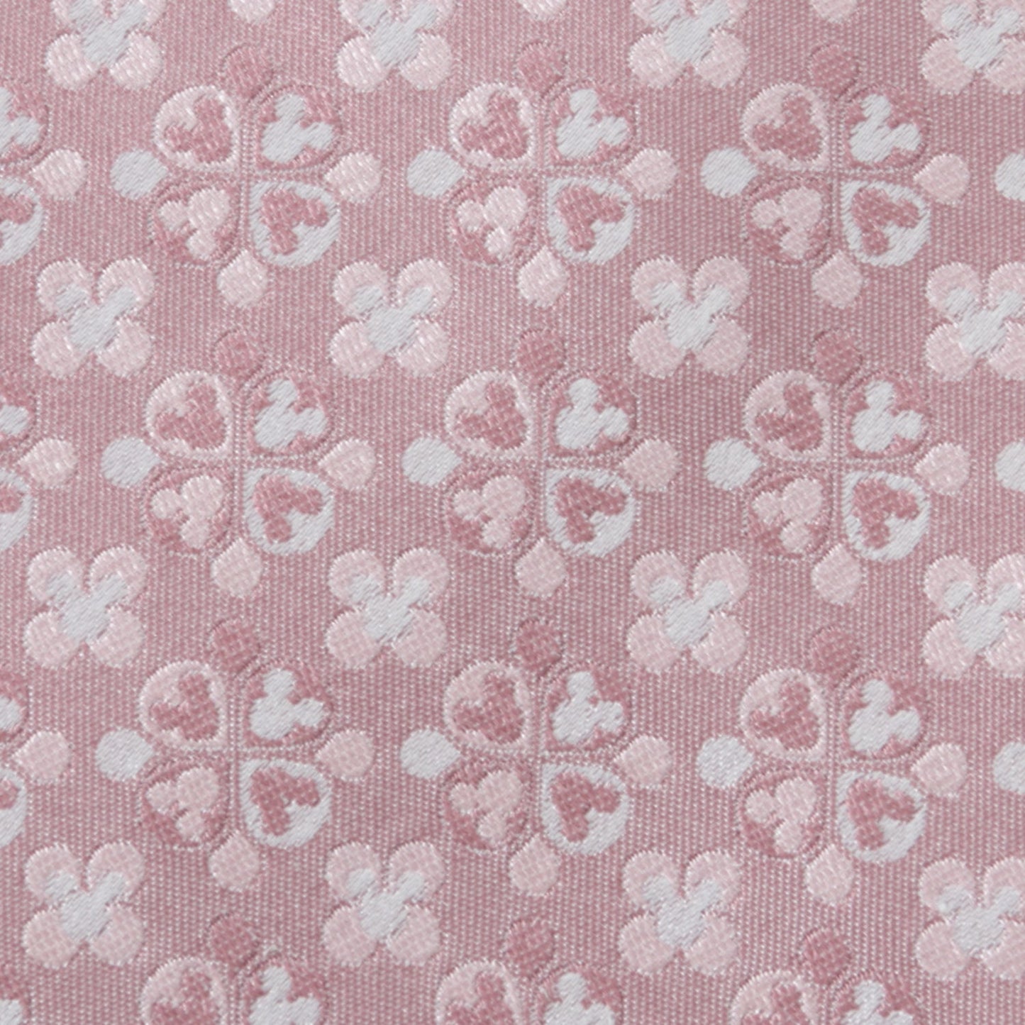 Pink fabric with a subtle floral pattern Hidden Micke Mouse