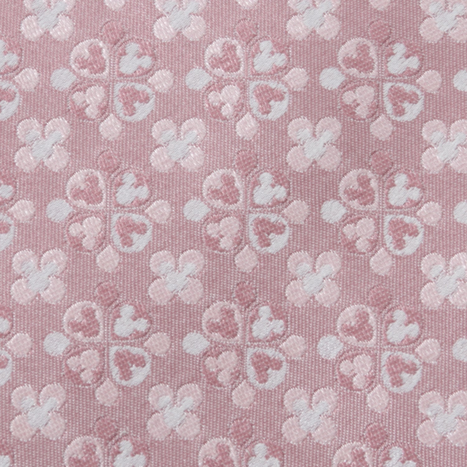 Pink fabric with a subtle floral pattern Hidden Micke Mouse