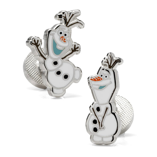 Disney Frozen Olaf action cufflinks – officially licensed enamel design