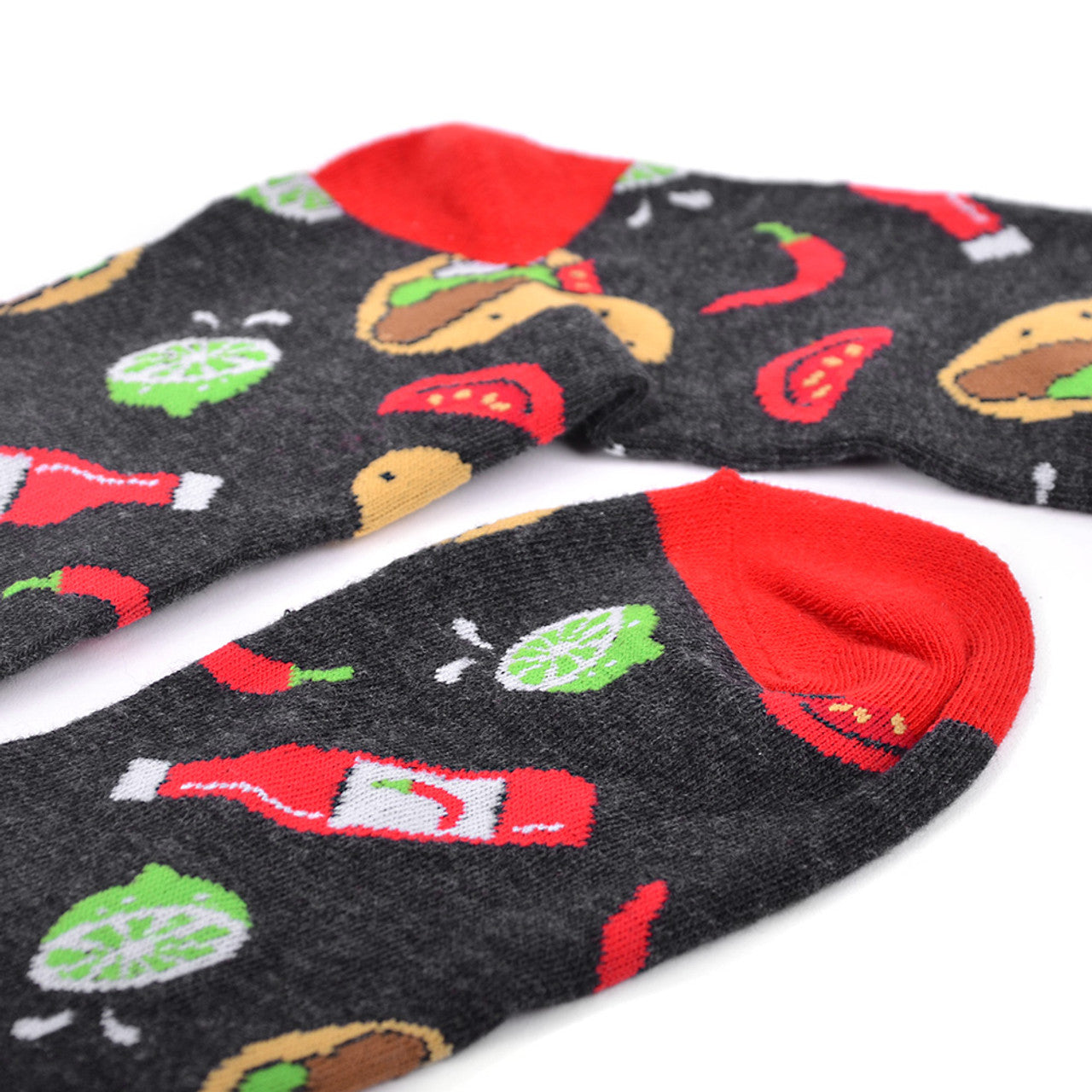 Taco Tuesday Socks Fun Novelty Socks Crazy Fun Mexican Food Crew Socks Groomsmen Wedding Socks
