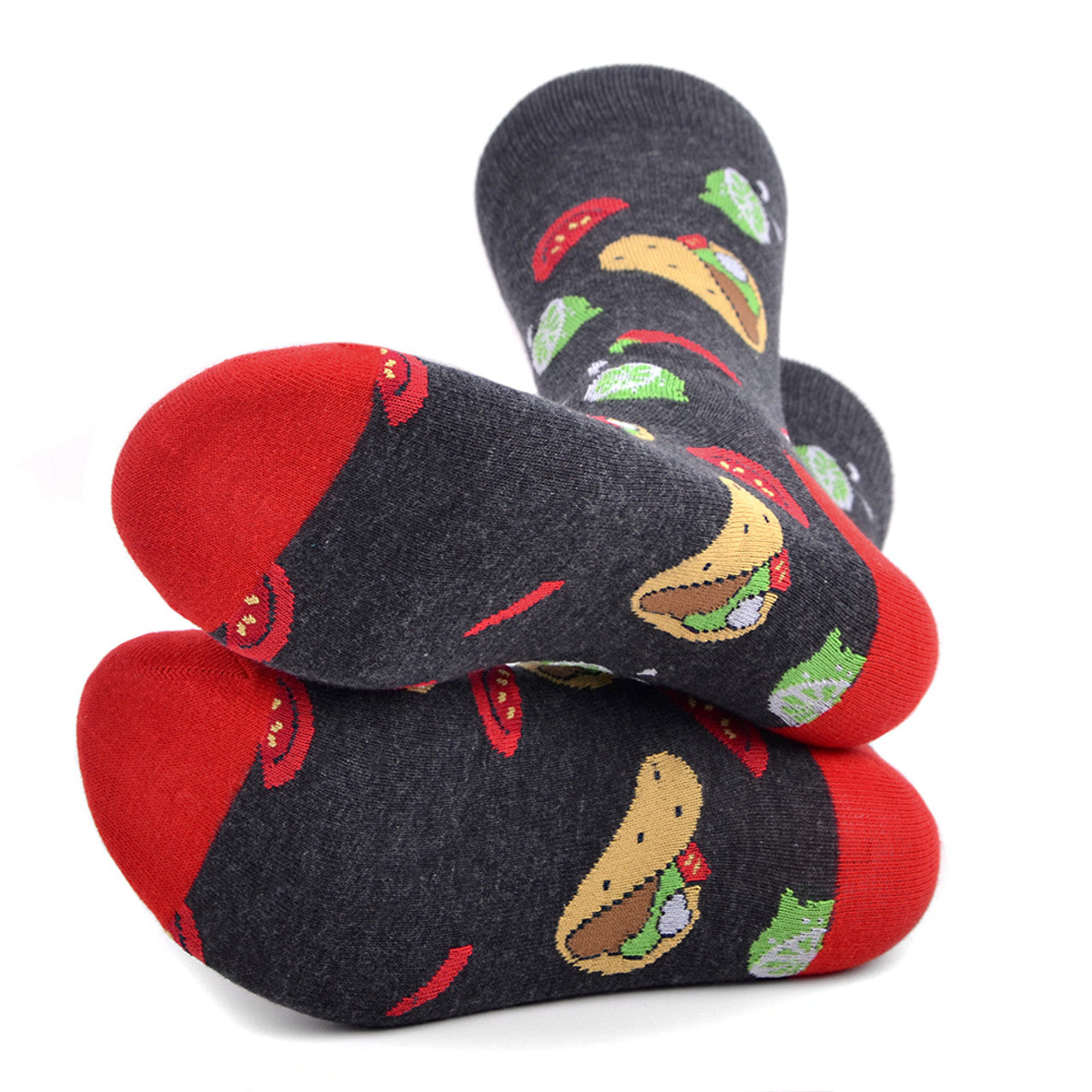 Taco Tuesday Socks Fun Novelty Socks Crazy Fun Mexican Food Crew Socks Groomsmen Wedding Socks