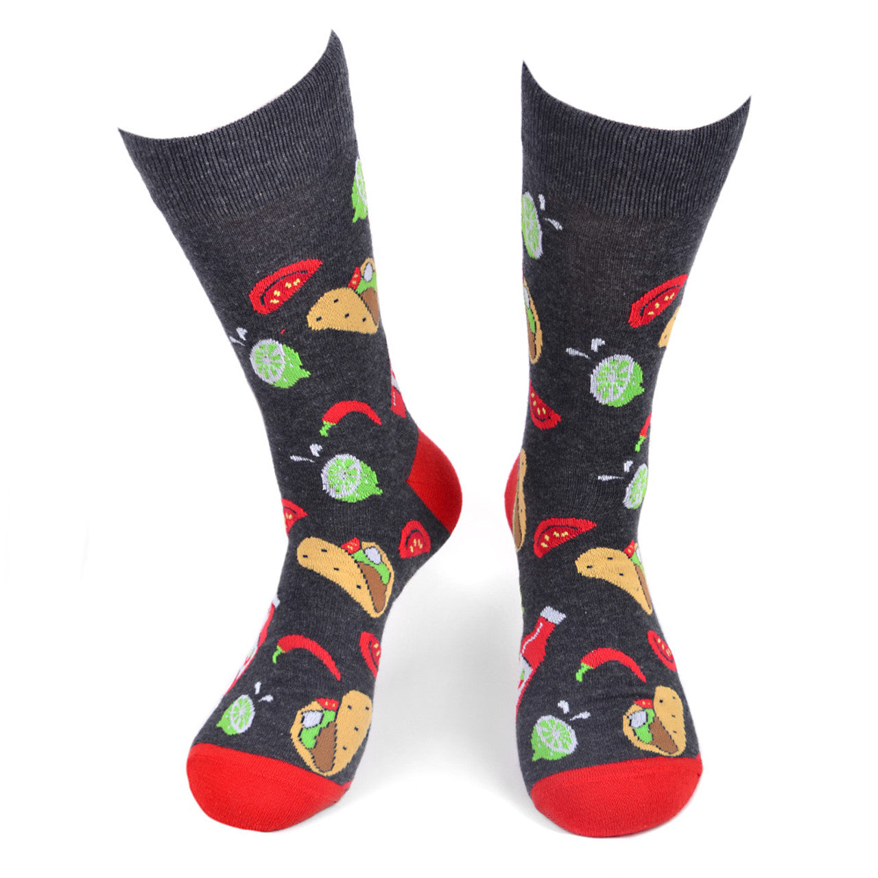 Taco Tuesday Socks Fun Novelty Socks Crazy Fun Mexican Food Crew Socks Groomsmen Wedding Socks