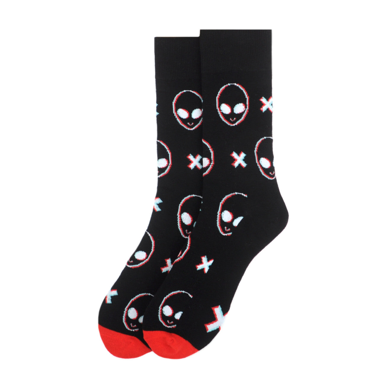 Men's Alien Novelty Socks Area 51 Socks Groom Lake Gifts Alien Party Socks Roswell Socks Fun Crazy Visitors From Beyond
