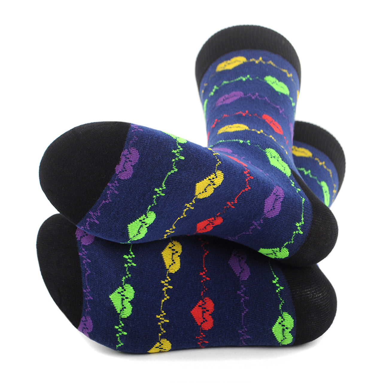 Funny Socks Heart Beat Novelty Socks Heart Monitor Socks Heart Doctor Socks Dr Socks Heart Surgeon Socks