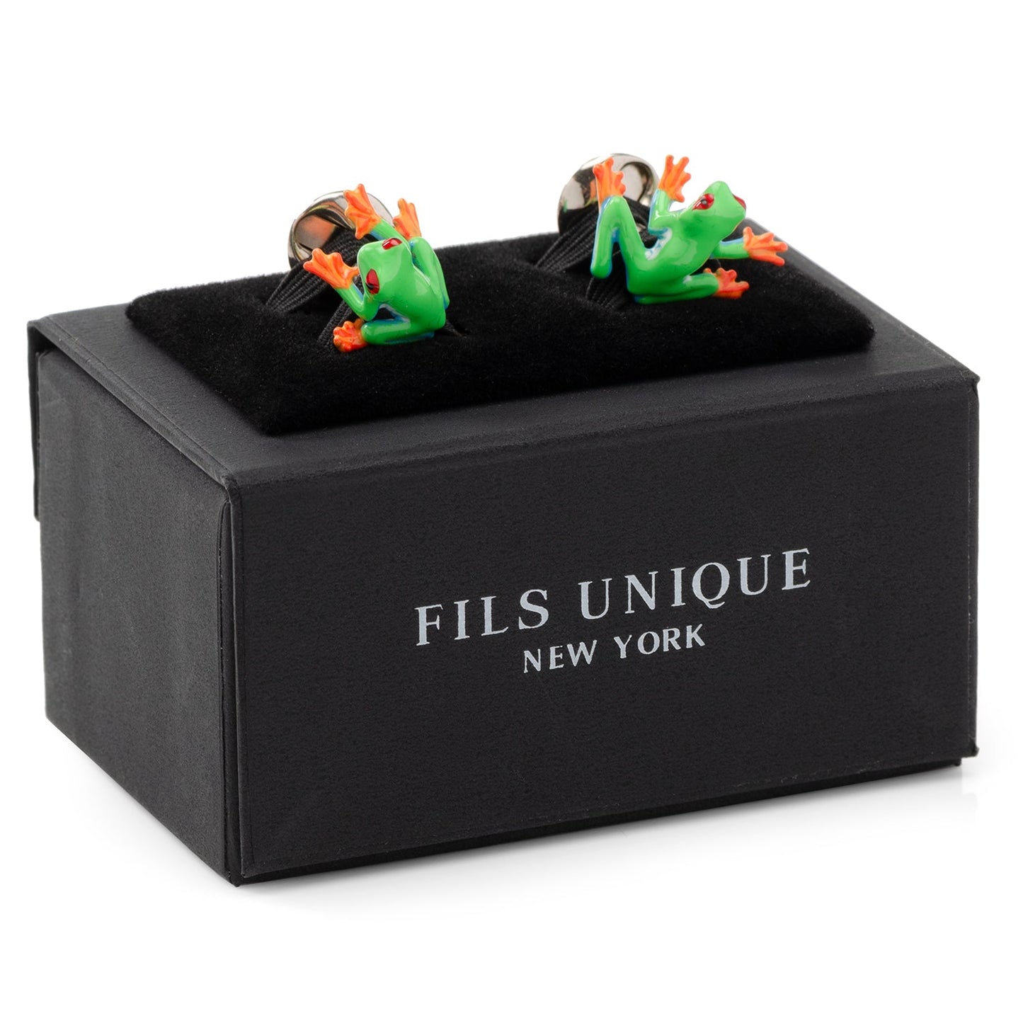 The Red-Eye Tree Frog Cufflinks