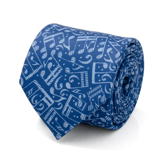 Grand Ole Opry musical blue men’s tie – officially licensed country music necktie