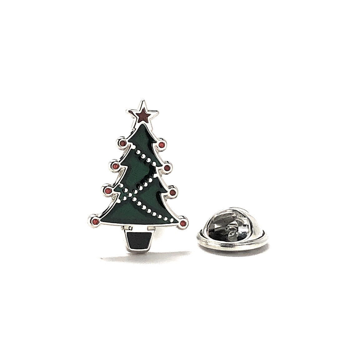 Christmas Tree Enamel Pin Gifts Holiday Pins Christmas Lapel Pin 2024