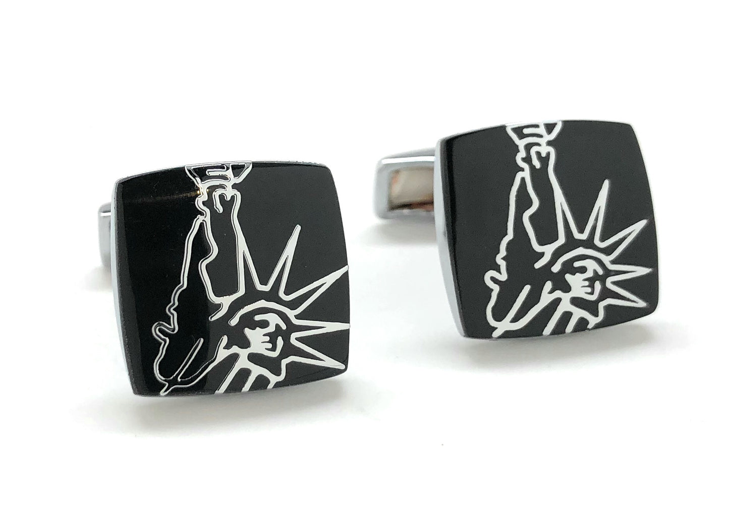 Statue of Liberty Cufflinks New York City Cuff Links NY Fun