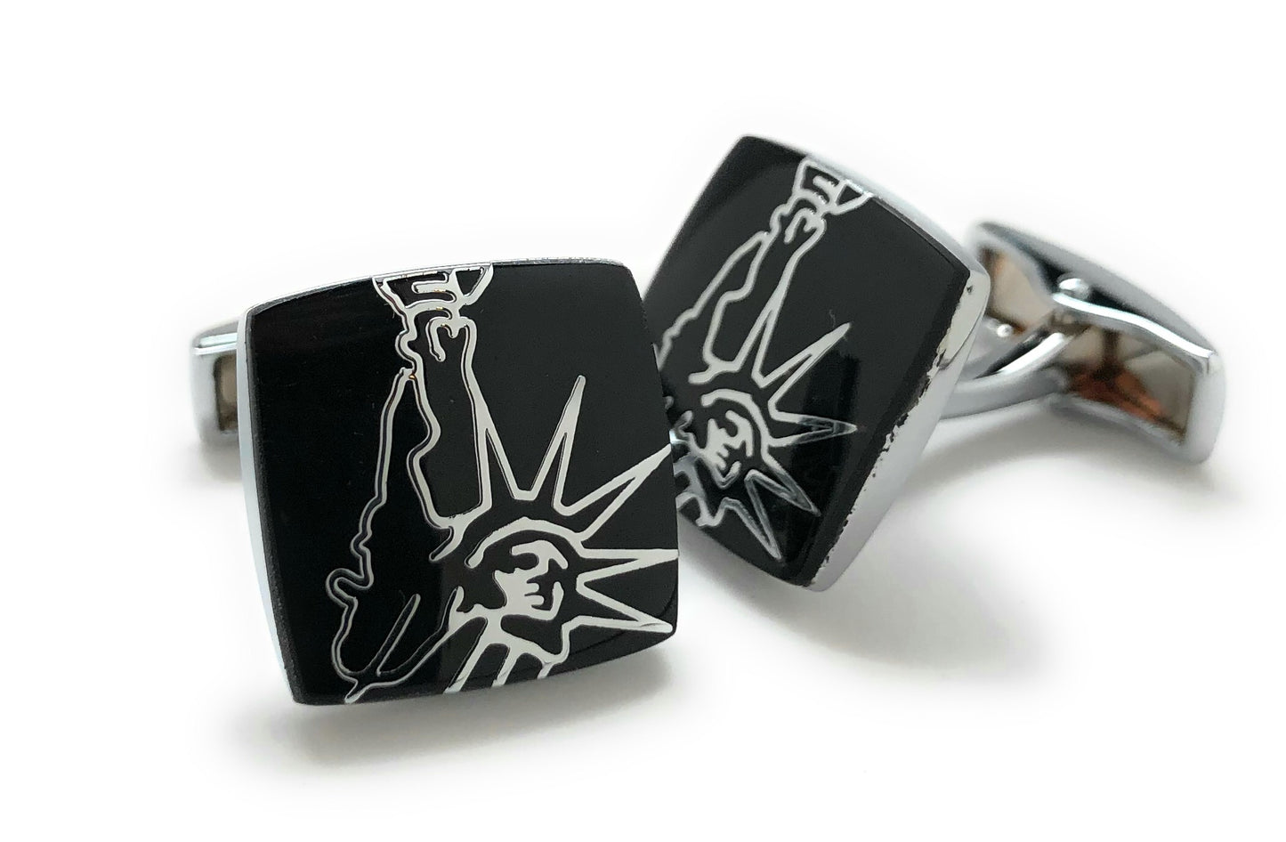 Statue of Liberty Cufflinks New York City Cuff Links NY Fun