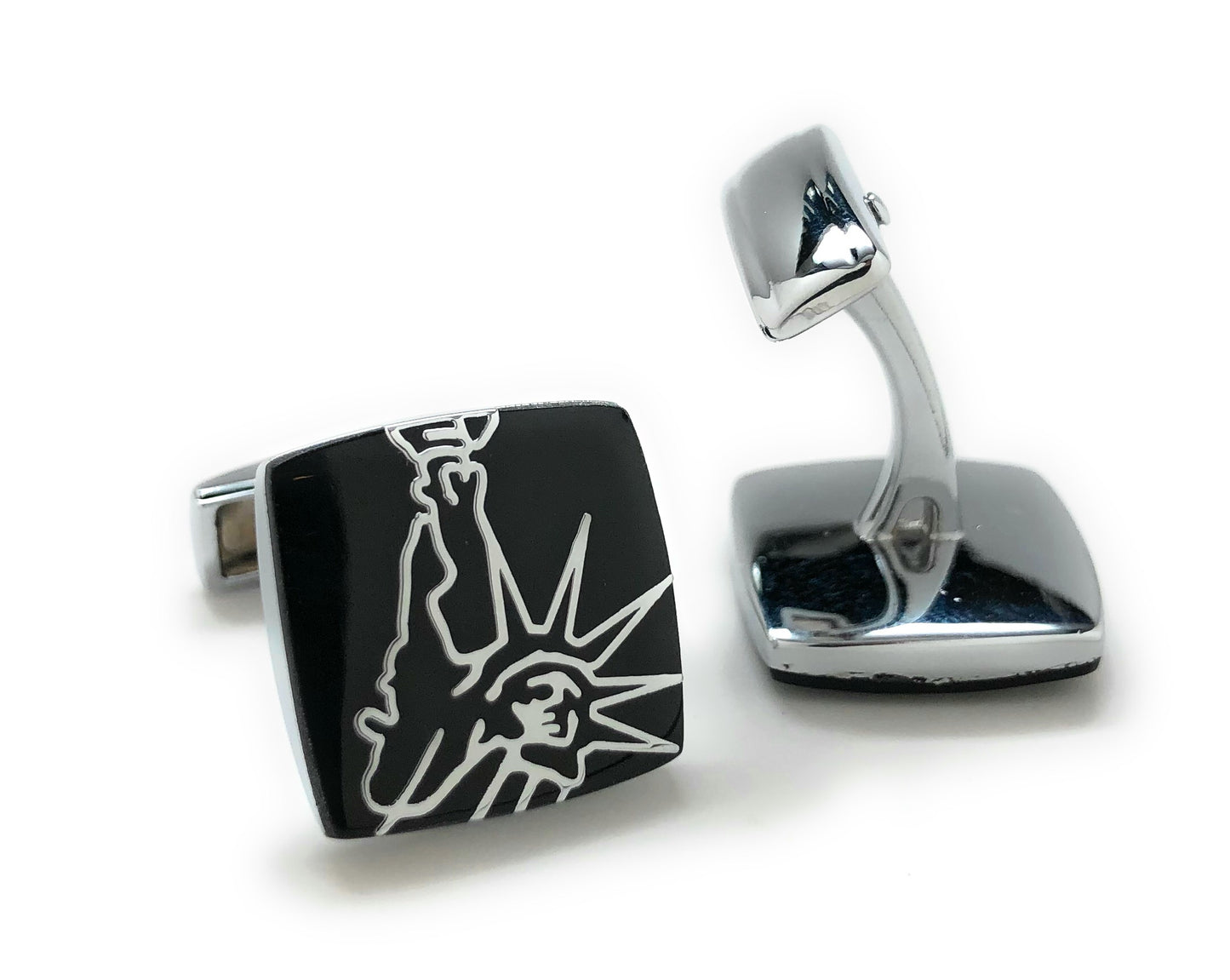 Statue of Liberty Cufflinks New York City Cuff Links NY Fun