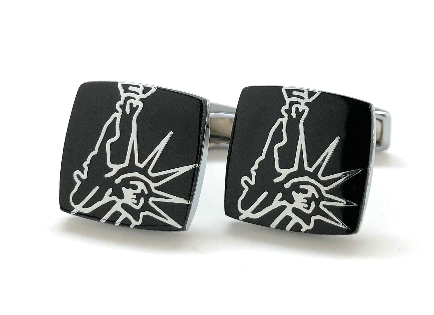Statue of Liberty Cufflinks New York City Cuff Links NY Fun