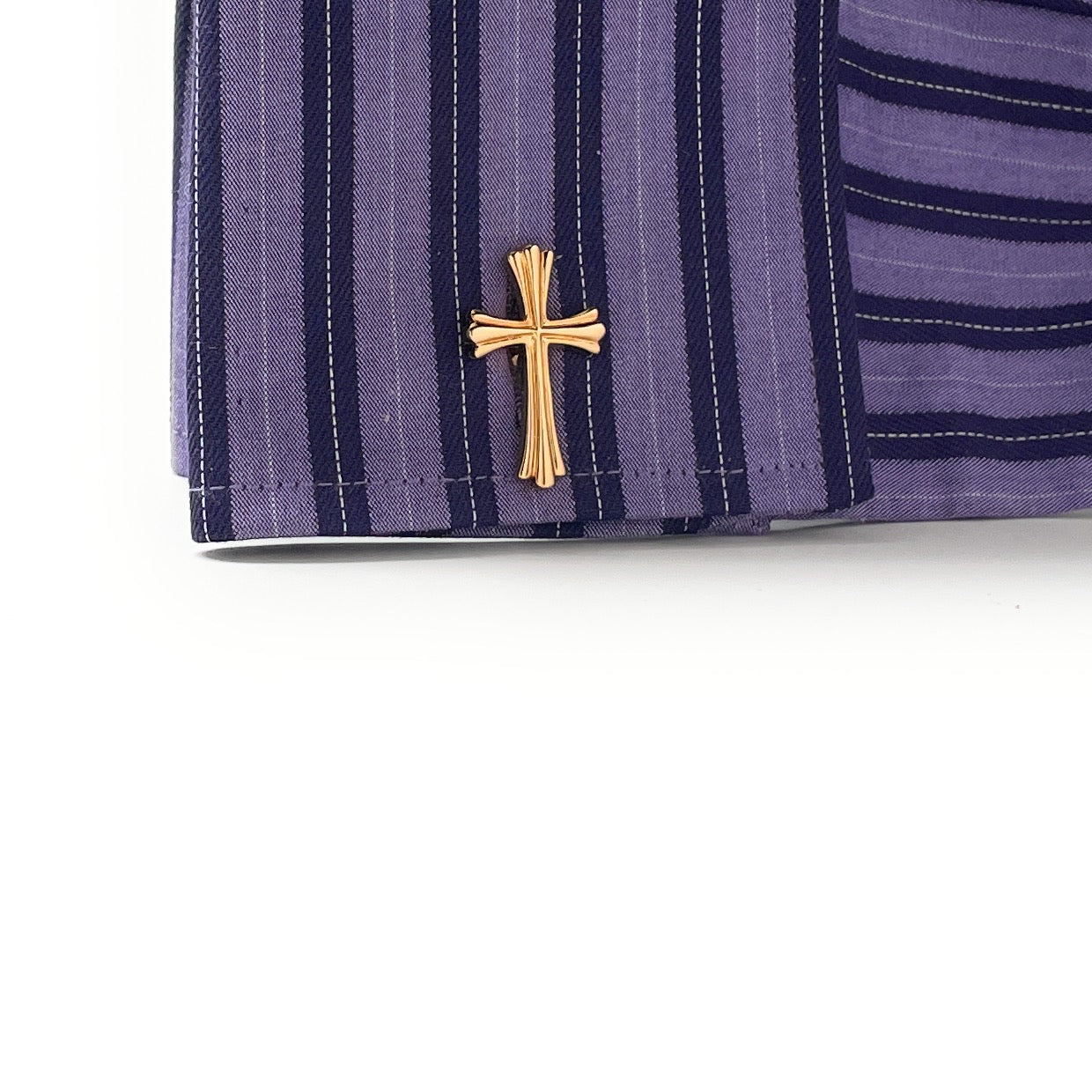 Elegant Gold Cross Cufflinks – A Symbol of Faith and Sophistication Religious Gifts