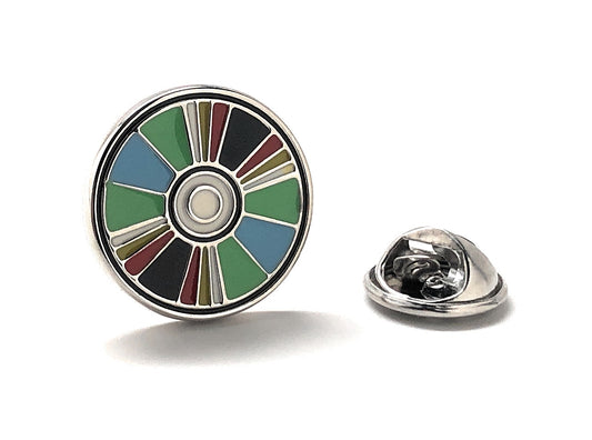 Old School CD Lapel Pin Colorful DJ Disco Enamel Pin
