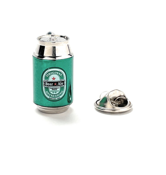 Beer can lapel Pin