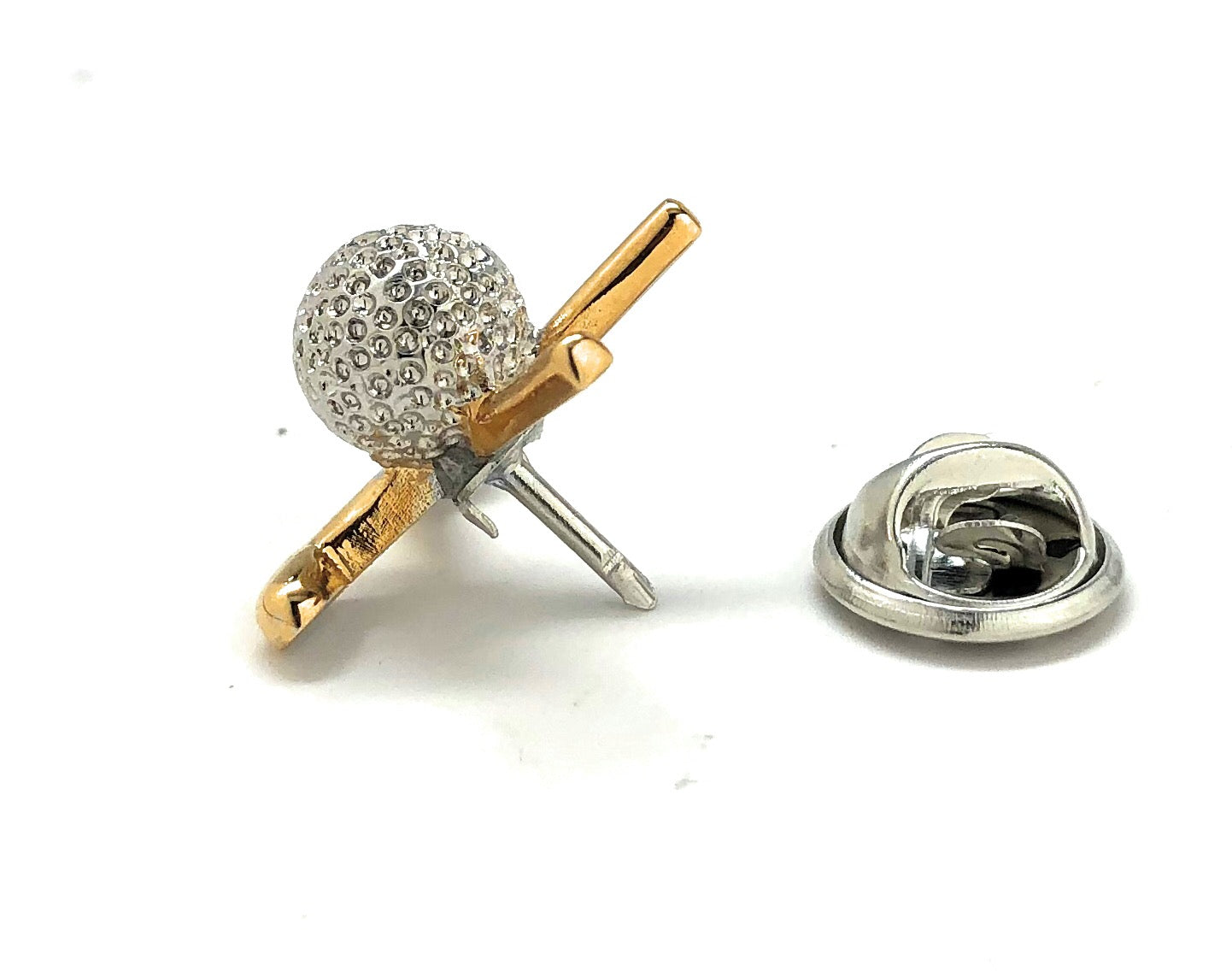 Golf Clubs and Ball Enamel Pin - Perfect Gift for Golfers