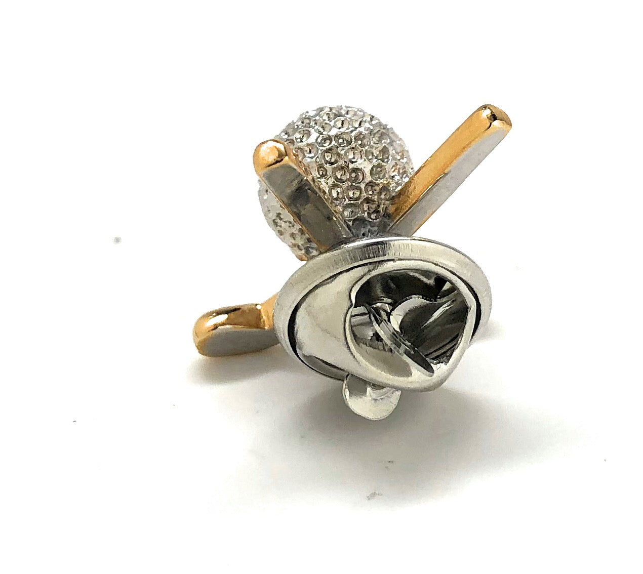 Golf Clubs and Ball Enamel Pin - Perfect Gift for Golfers