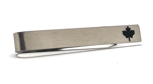 Canada Maple Leaf Tie Bar Men's Executive Tie Bar Natural Maple Leaf Tie Clip Tie Bar Canada Gift Canadian Gift
