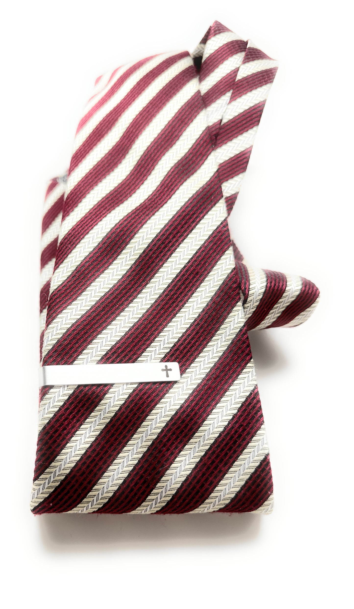 Cross Tie Bar Christain Tie Clip Pastor Gift Priest Gift Clergy Gift Catholic Tie Clip