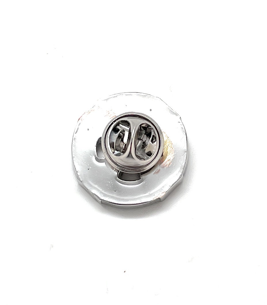 Celtic Cross Lapel Pin top view