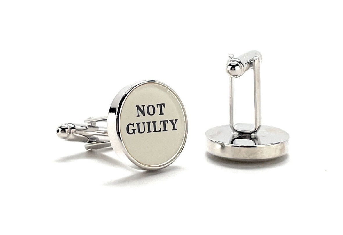 Lawyer Cufflinks Not Guilty Trial Attorney Gift Lawyer Gift Judge Lawyer Cuffs Links Court Verdict Prosecutor Court Clerk Retirement