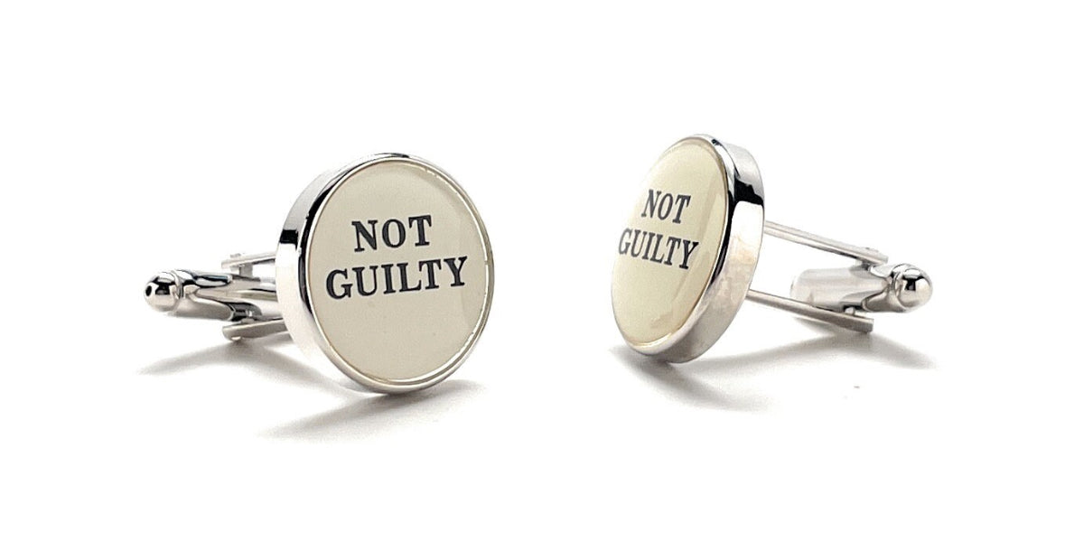 Lawyer Cufflinks Not Guilty Trial Attorney Gift Lawyer Gift Judge Lawyer Cuffs Links Court Verdict Prosecutor Court Clerk Retirement