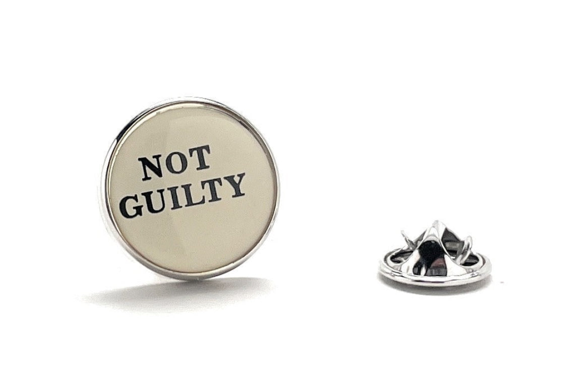 Court Verdict Pin Not Guilty Lapel Pin Lawyer Pin Trial Attorney Gift Lawyer Gift Judge Lawyer Lapel Pin Prosecutor Court Clerk Retirement