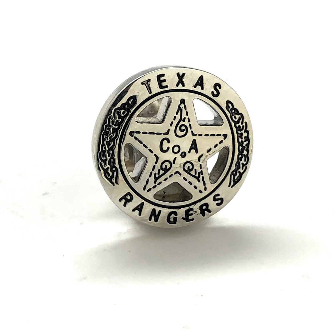 Texas Ranger Lapel Pin Law Enforcement Badge Enamel Pin State Police Big Lone Star State Tie Tack Pin Detective Texas Ranger Gift
