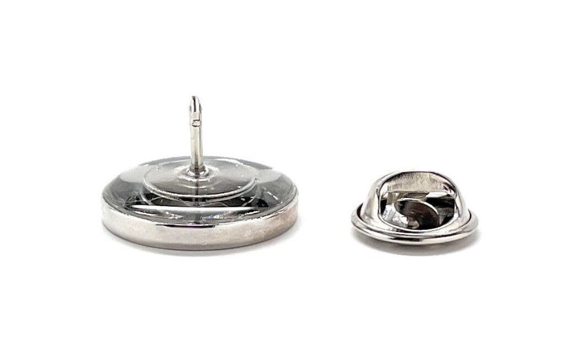 eight ball lapel pin
