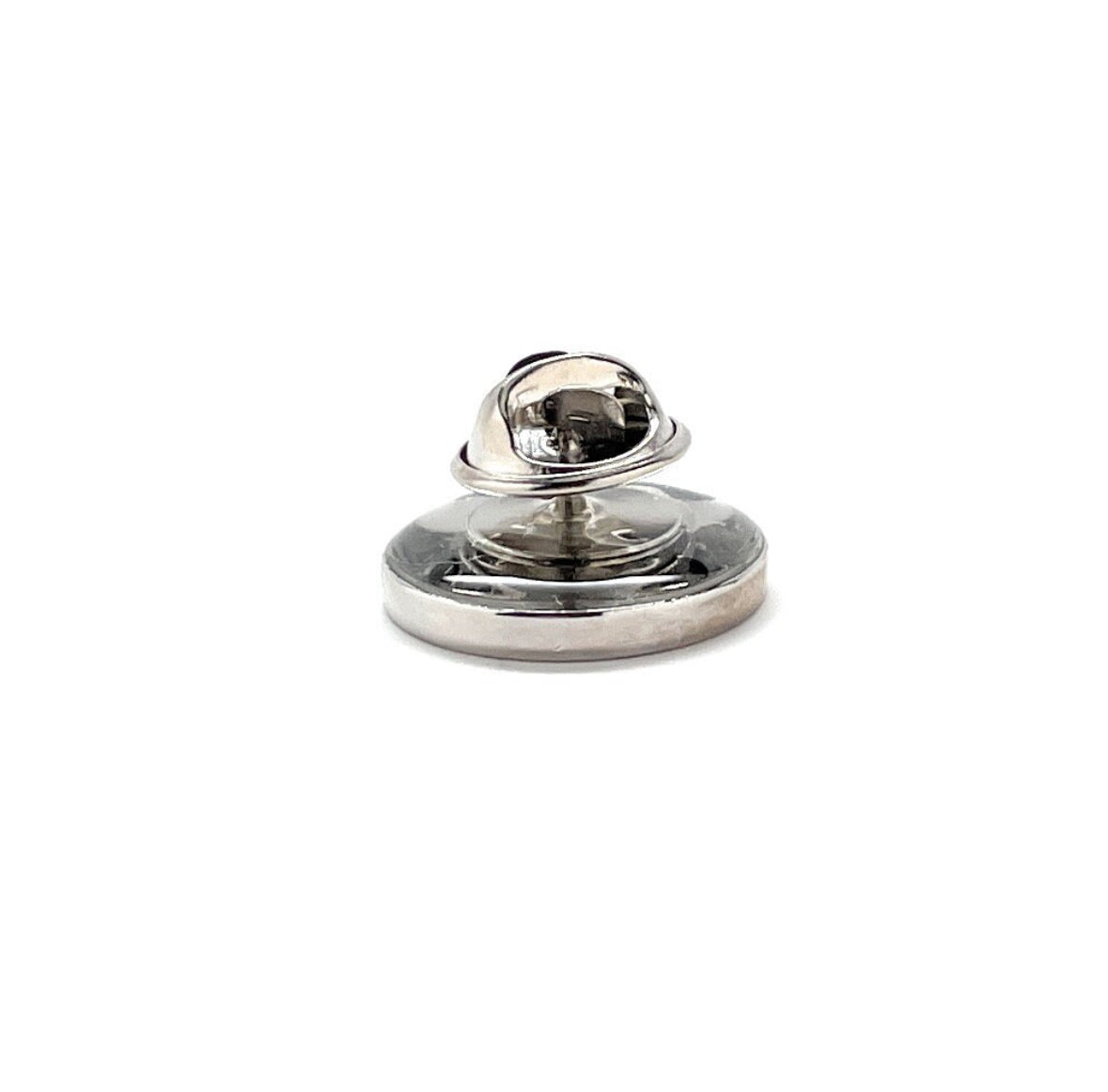 Eight Ball Lapel Pin - Black and White Enamel | Lucky 8 Pool Table Champion Tie Tack