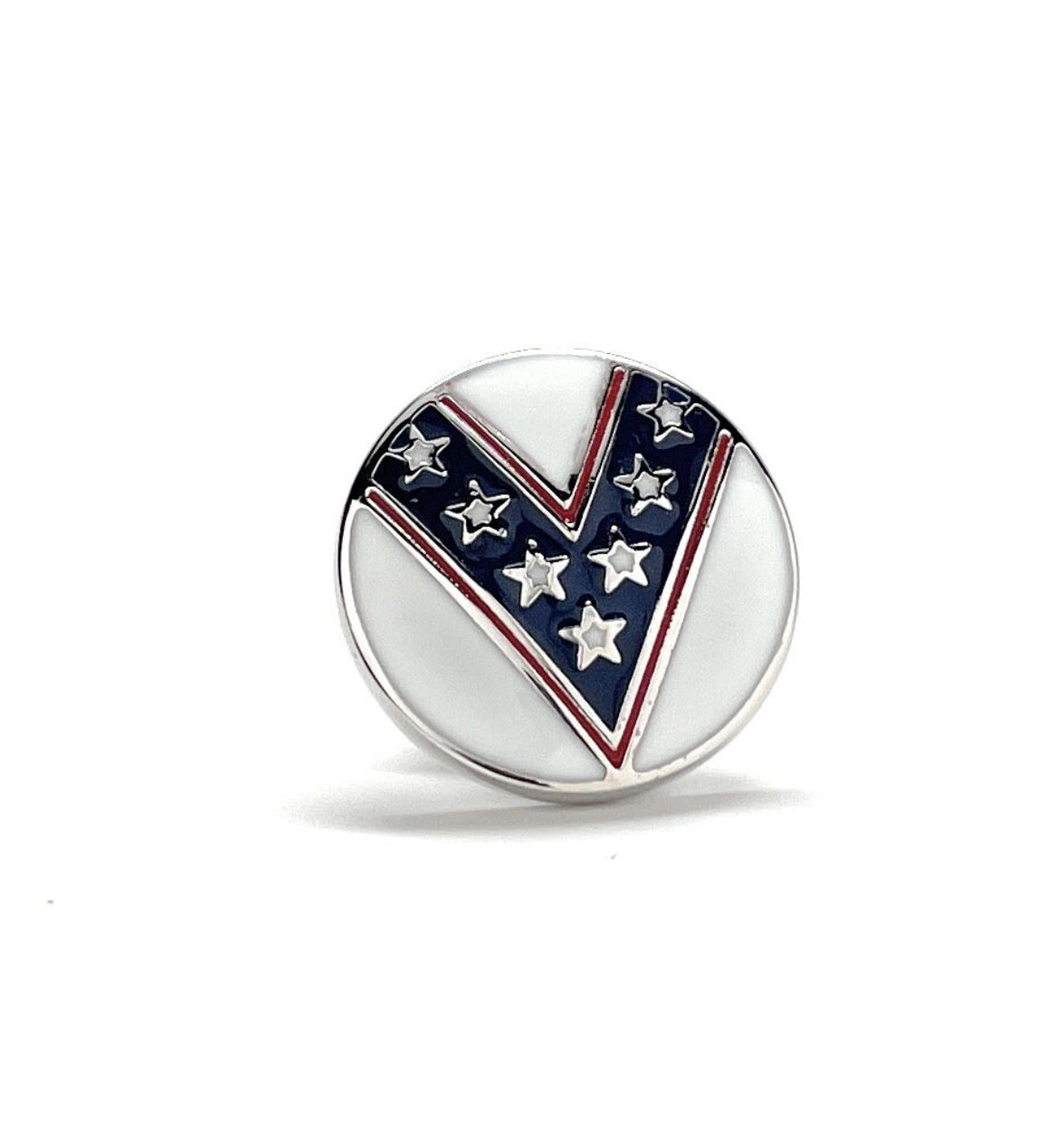 Evel Knievel Lapel Pin King of the Daredevils Super Jumps 1970's Enamel Pin