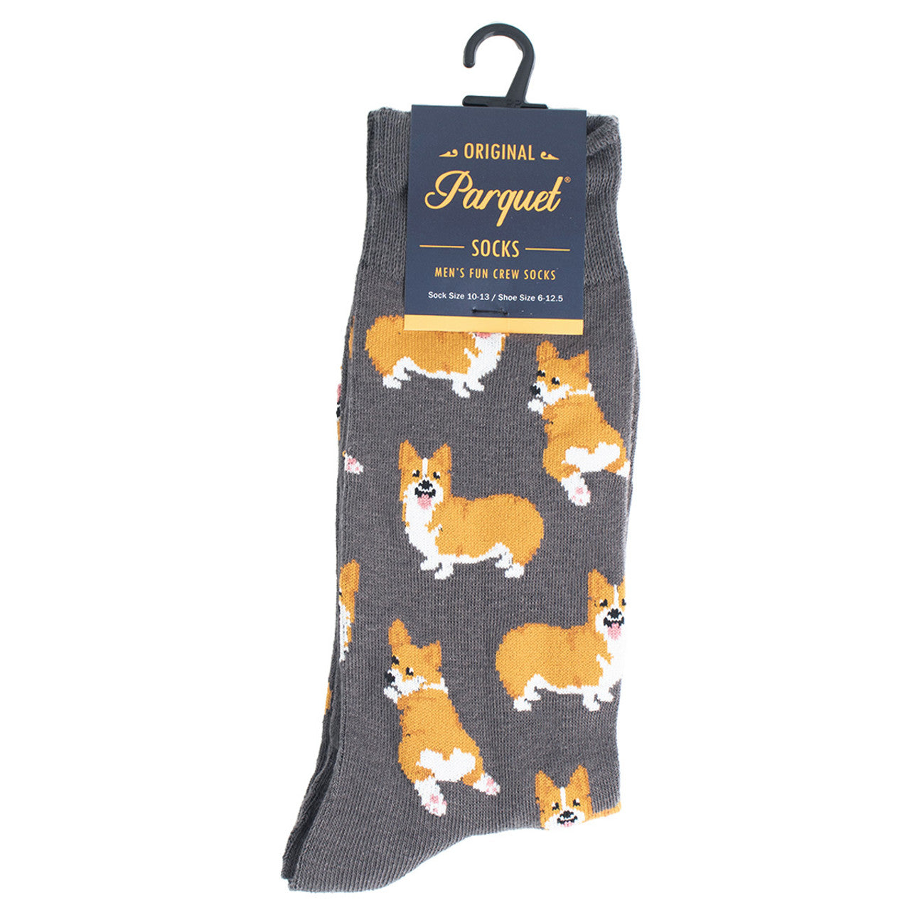Corgis Dog Fun Socks Men's Dancing Dog Novelty Socks Funny Socks Dad Gifts Cool Socks Funny Groomsmen