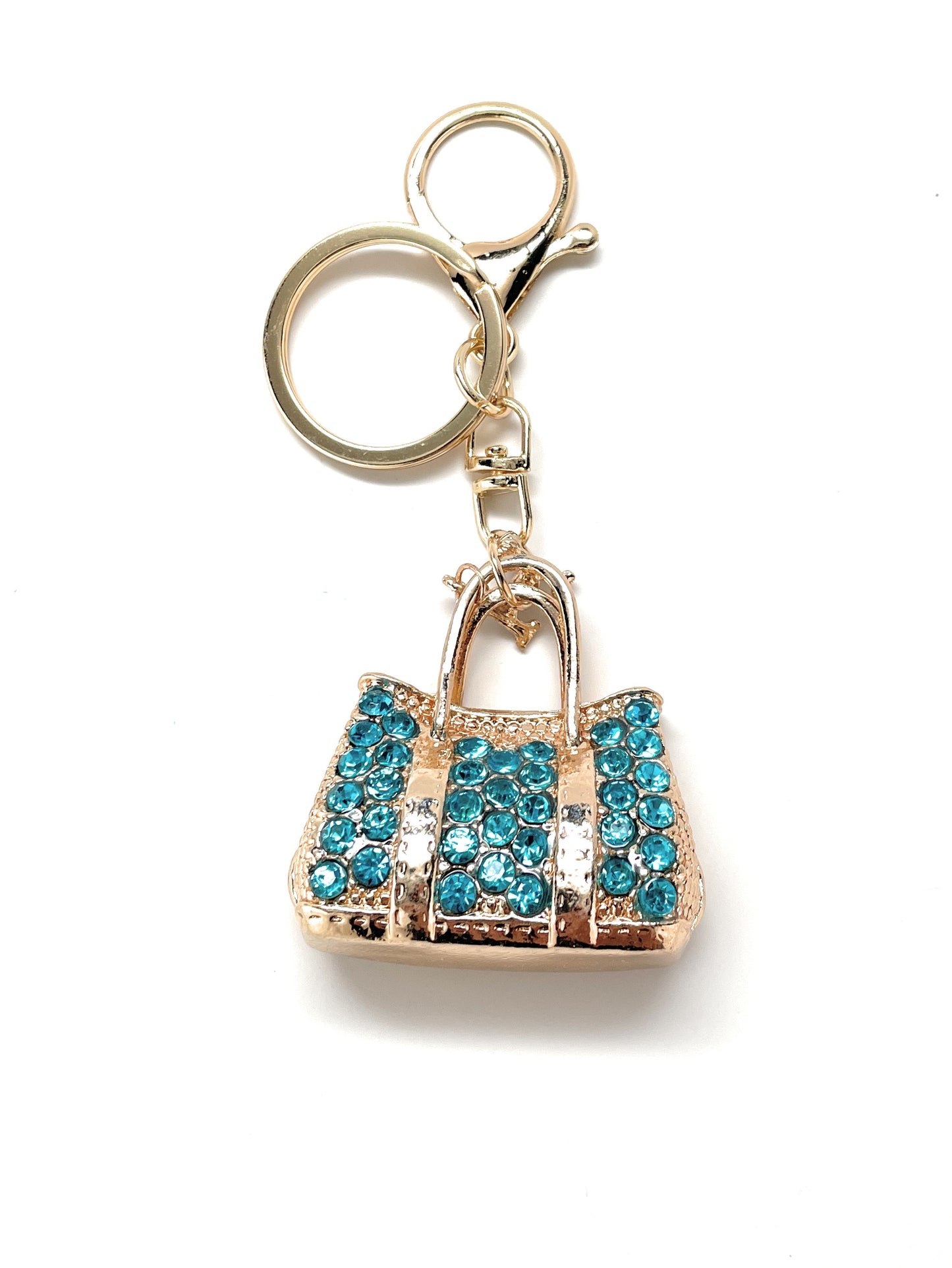 Purse Keychain Crystals with Lobster Clasp