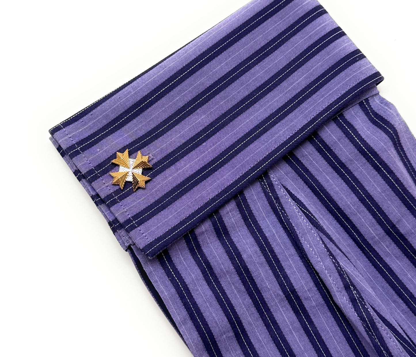 shirt with Silver and Gold Star Trek Cuff Links