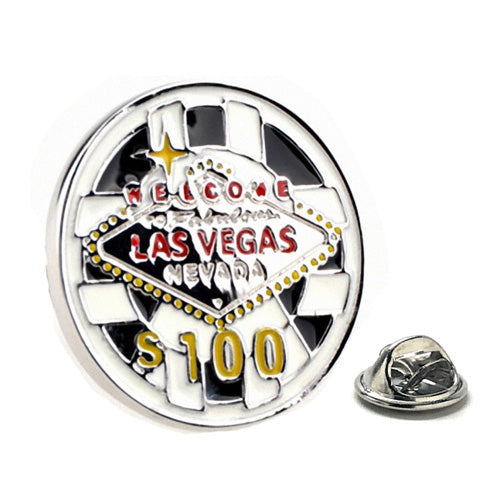 las vegas poker chip laple pin