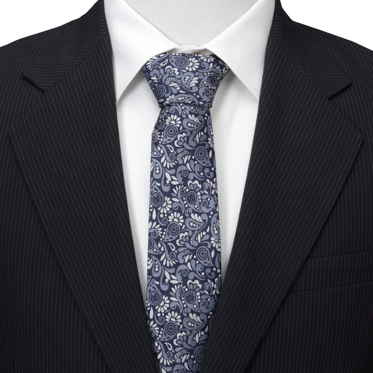 Marvel Avengers Icons Necktie and Tie Bar Gift Set