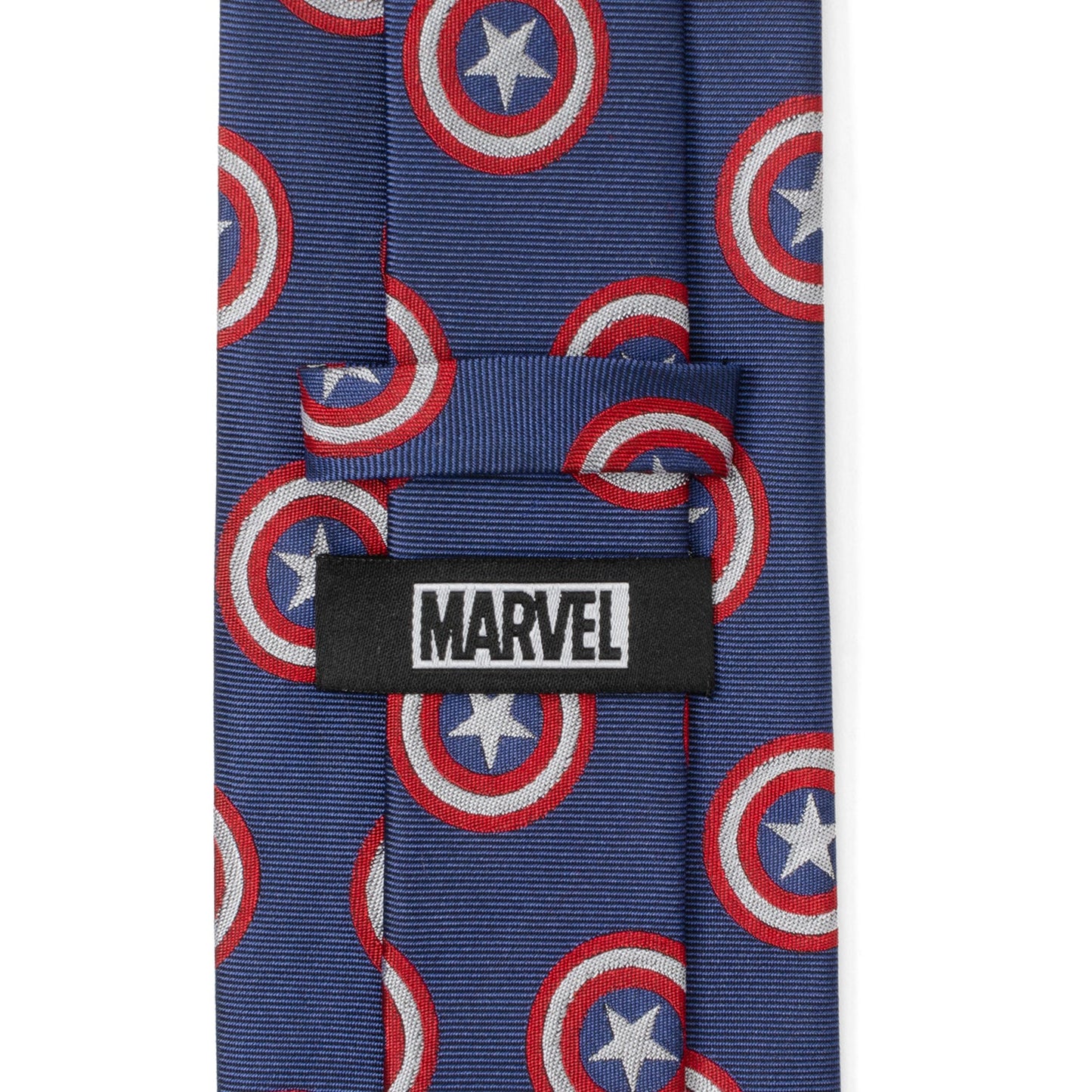 Marvel Captain America Hidden Message Blue Men's Tie