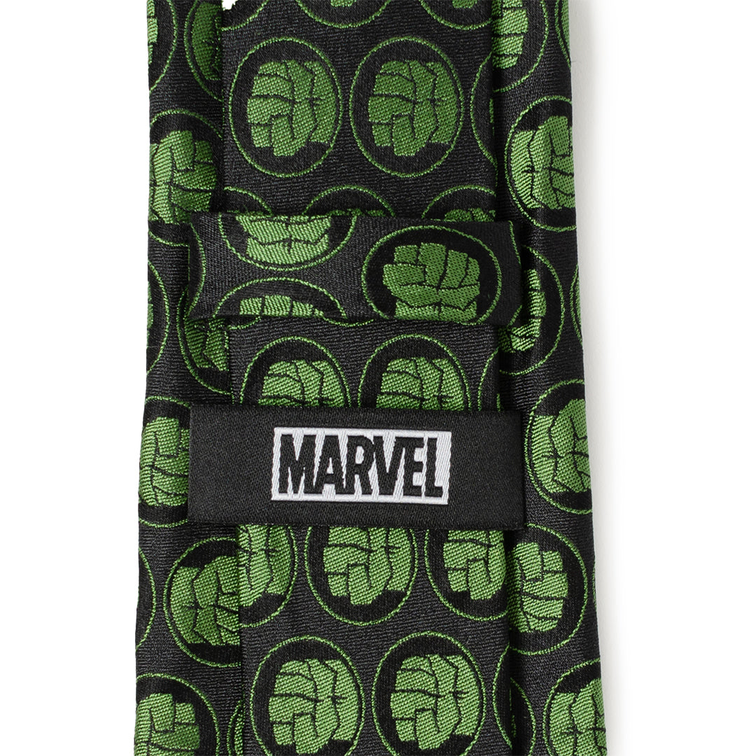 Marvel Hulk Black Men's Tie