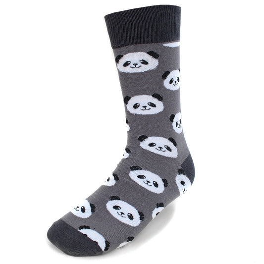 Lucky Panda Socks Men's Panda Bear Novelty Socks Crazy Socks Funny Socks Dad Gifts Cool Socks Funny Groomsmen Socks Panda Party Socks