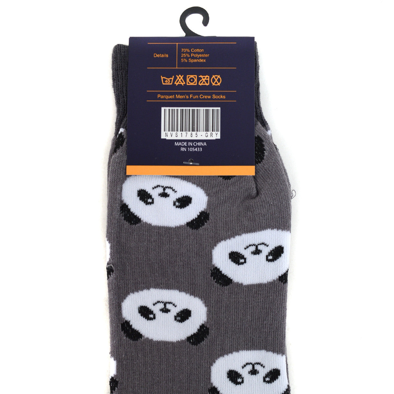 Lucky Panda Socks Men's Panda Bear Novelty Socks Crazy Socks Funny Socks Dad Gifts Cool Socks Funny Groomsmen Socks Panda Party Socks
