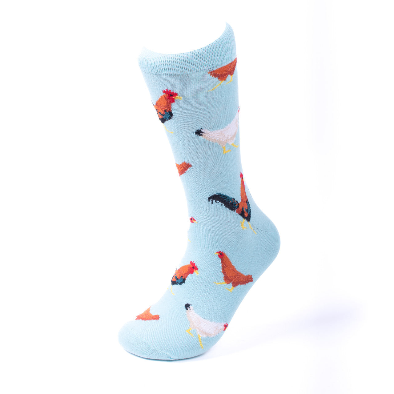 Men's Farmer's Chicken Coop Novelty Socks Chicken Farm Socks Mans Country Farmer Socks Cool Great Gift for Chicken Lovers Funny Socks