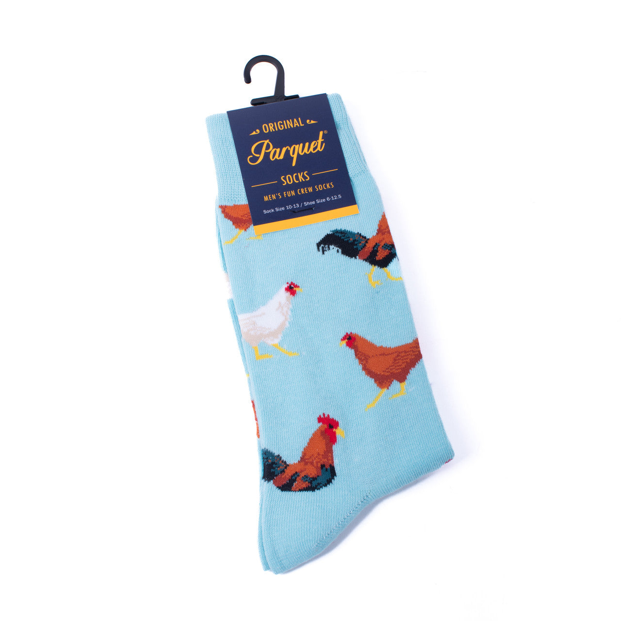 Men's Farmer's Chicken Coop Novelty Socks Chicken Farm Socks Mans Country Farmer Socks Cool Great Gift for Chicken Lovers Funny Socks