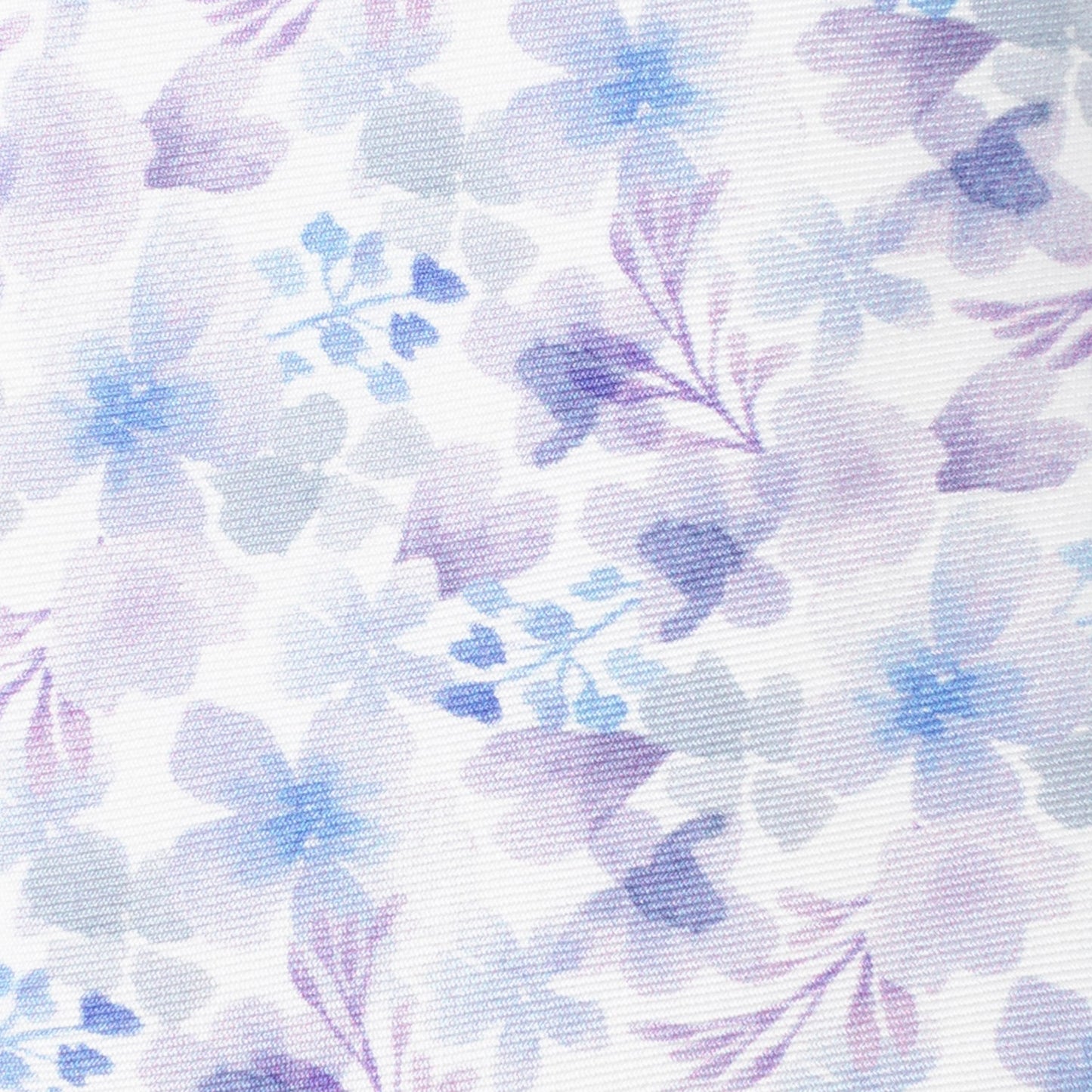 Watercolor Lavender Mix Print Silk Men's Tie