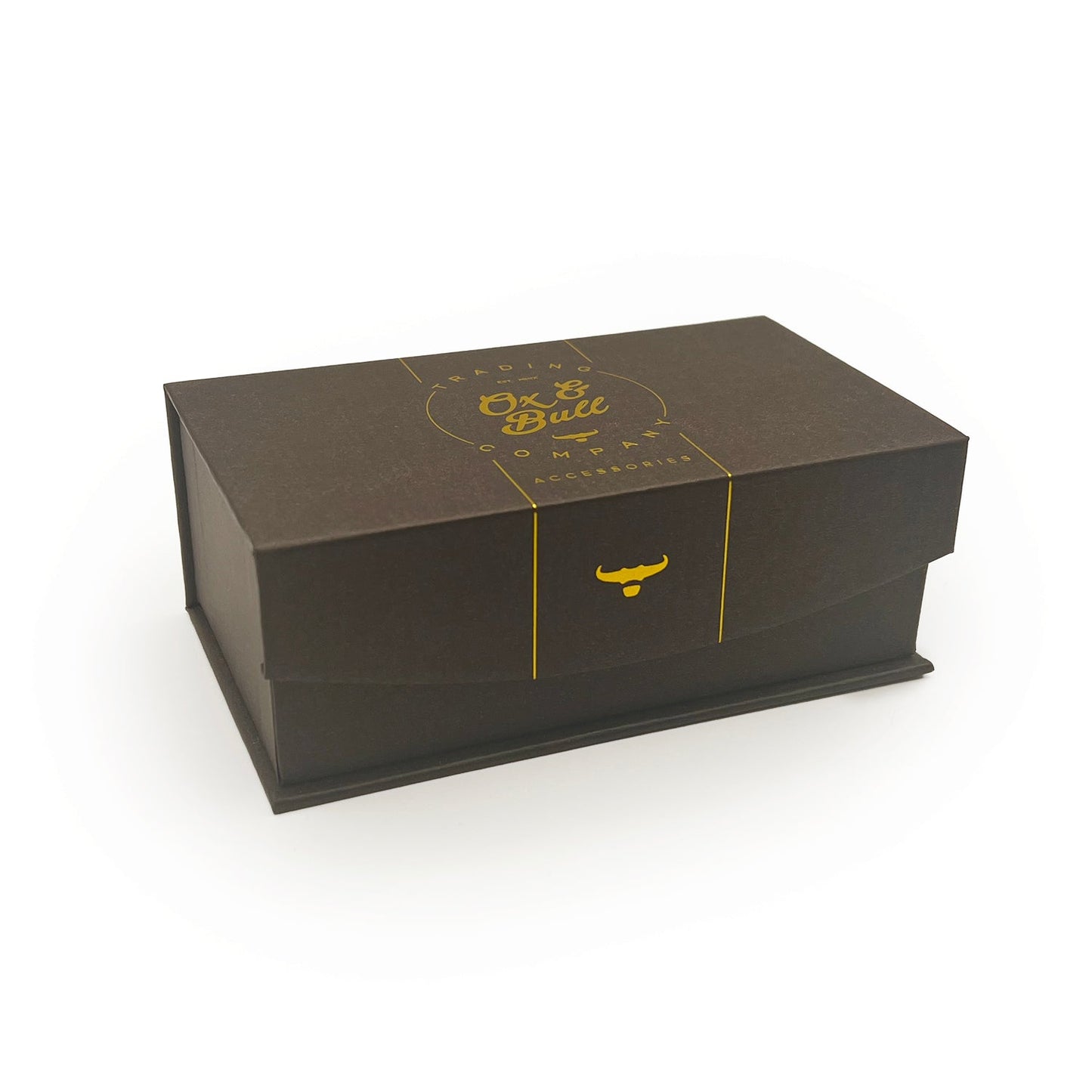 Stainless Steel Gold Tartan 5-Stud Set