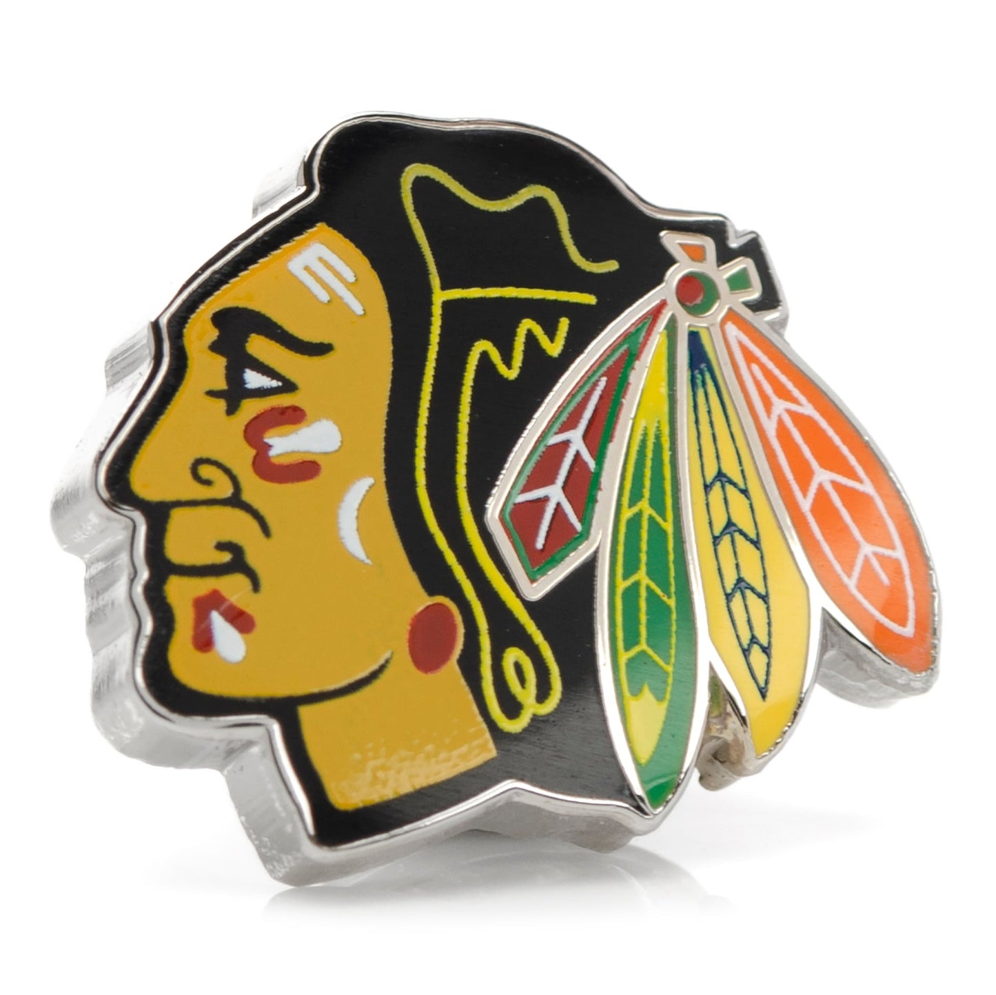 Blackhawks logo on a white background