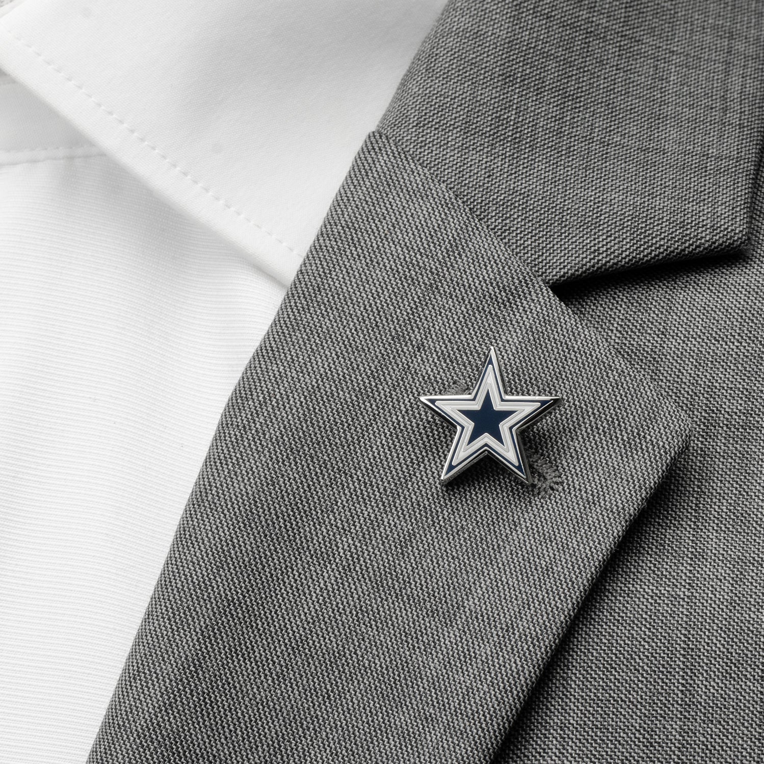 Dallas Cowboys lapel pin – official NFL blue star logo accessory